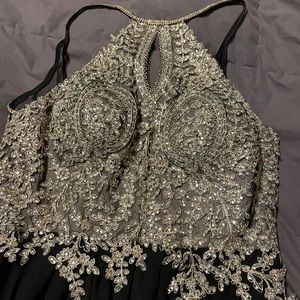 Fiesta fashion size XL short formal dress, good embellishment on top.